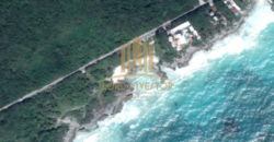 Land of 14,400 M2 on the coast of Tulum Mexico Riviera Maya